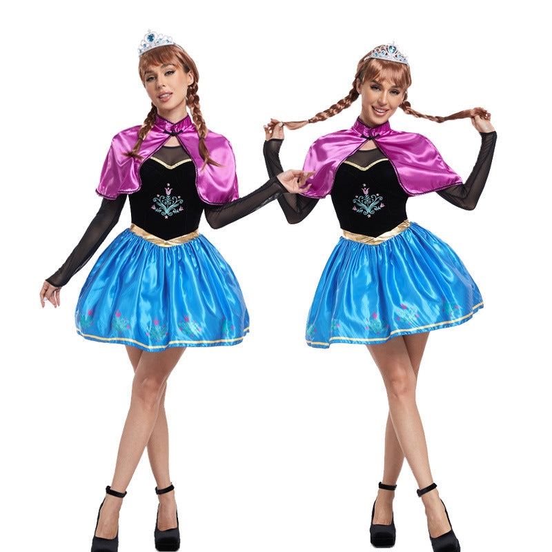 Purple Ice Princess Costume Dress