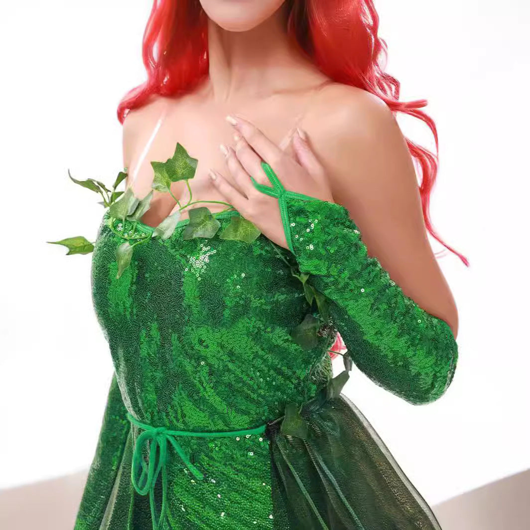 Green Sequin Fairy Costume