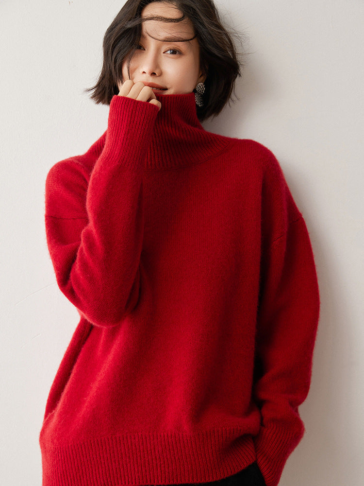 Women's Thick Turtleneck Sweater
