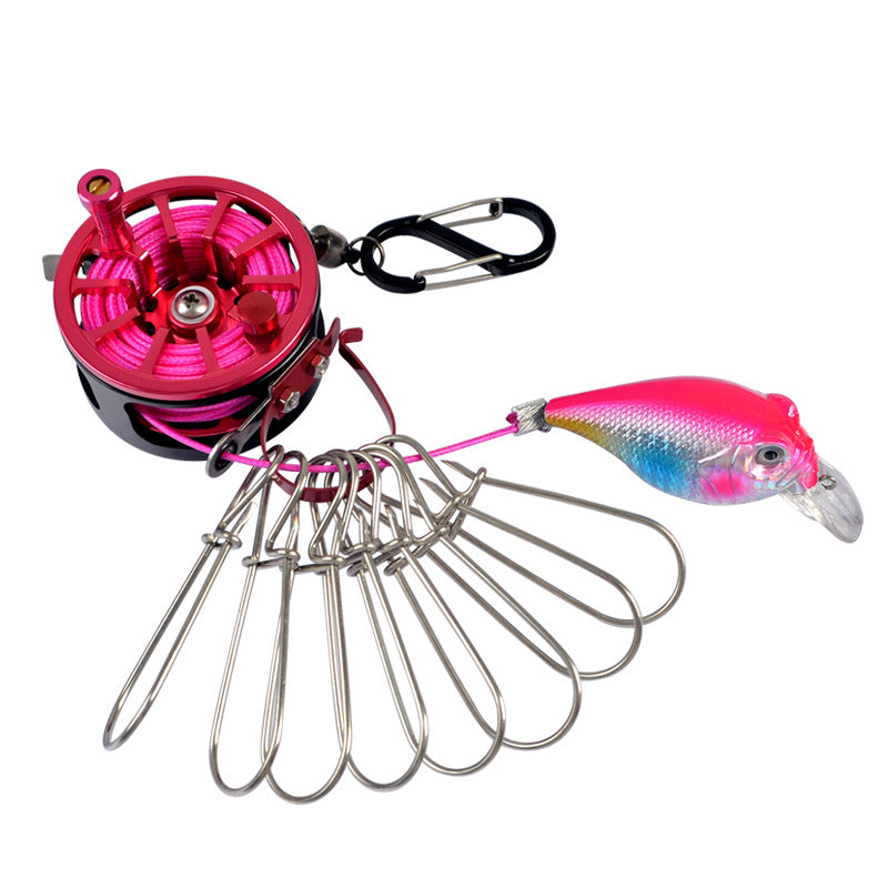 Stainless Steel Fishing Clip Set with Floats