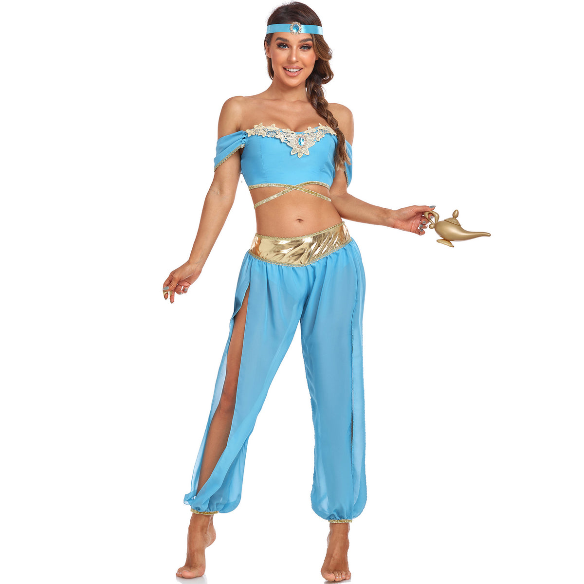 Jasmine Princess Cosplay Dress