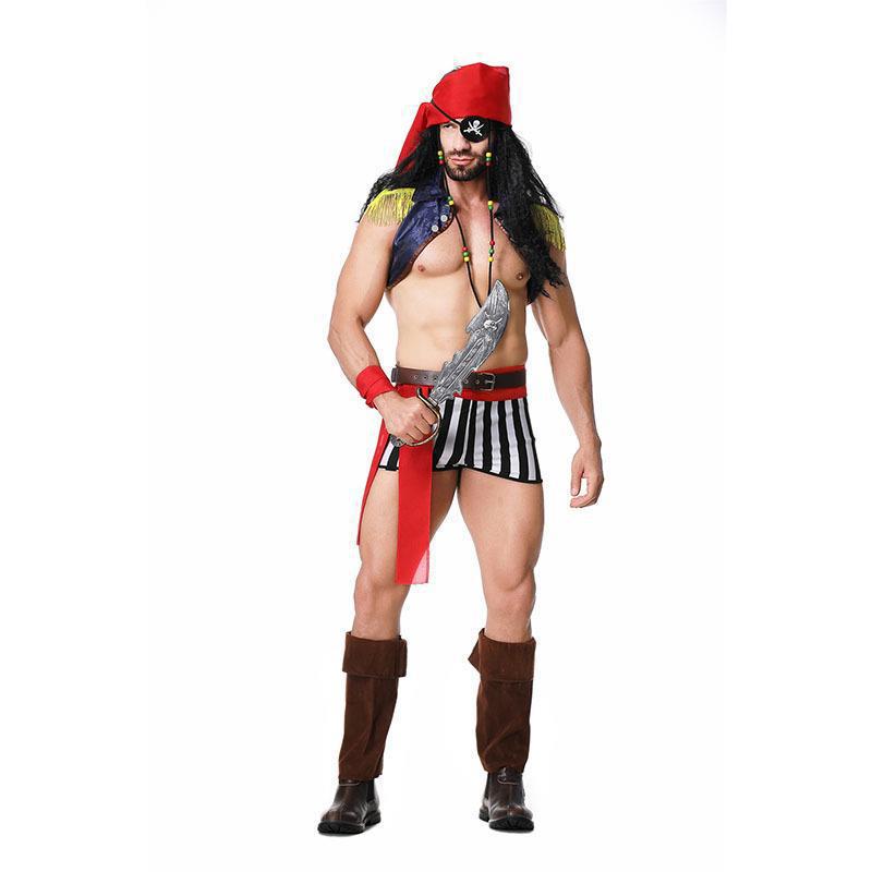 Men's Caribbean Pirate Costume