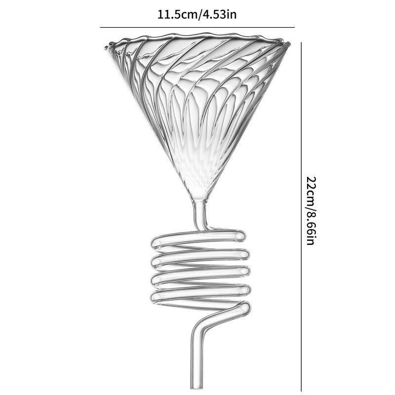Spiral Cooling Pour-Over Coffee Dripper Stand