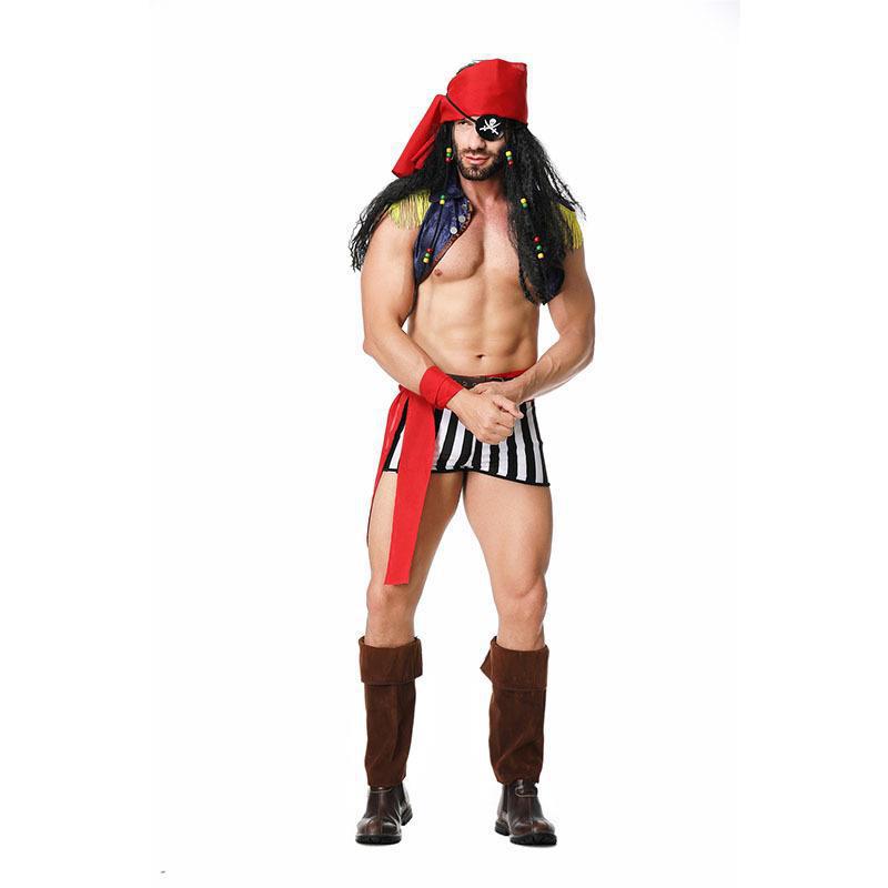 Men's Caribbean Pirate Costume