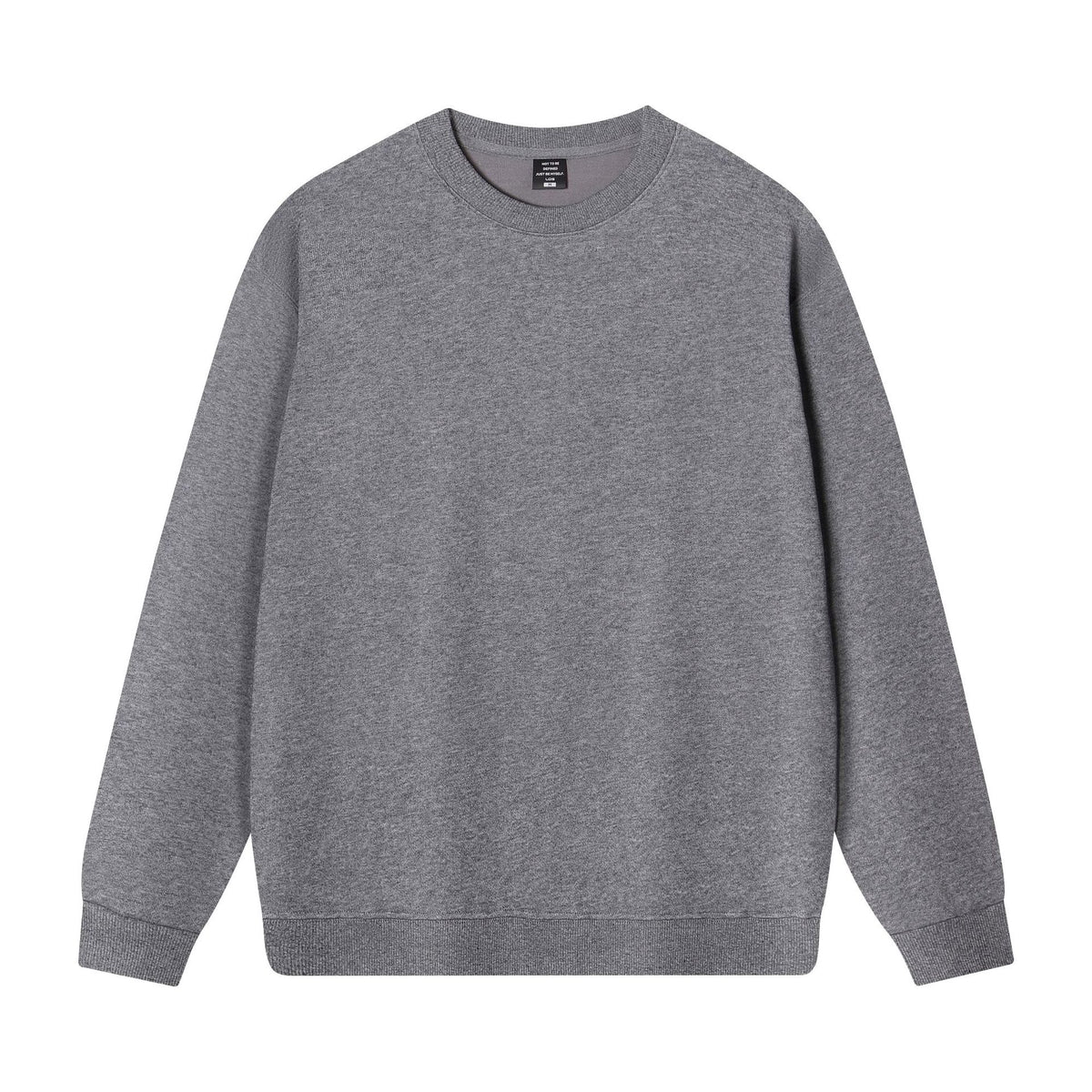 Loose Crewneck Long-Sleeve Sweatshirt