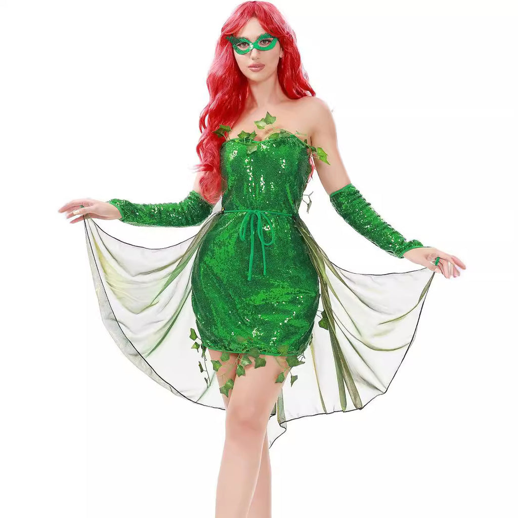 Green Sequin Fairy Costume