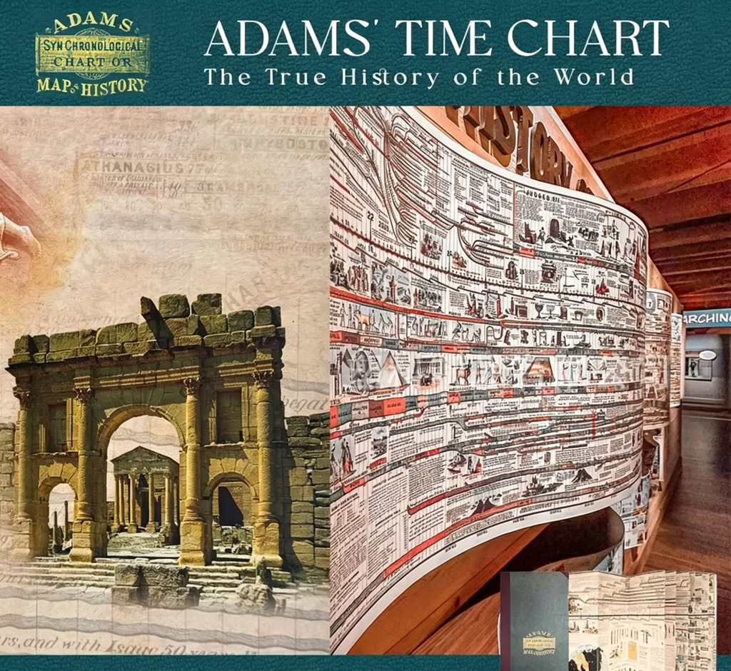 Adams Timeline Historical Geography Book