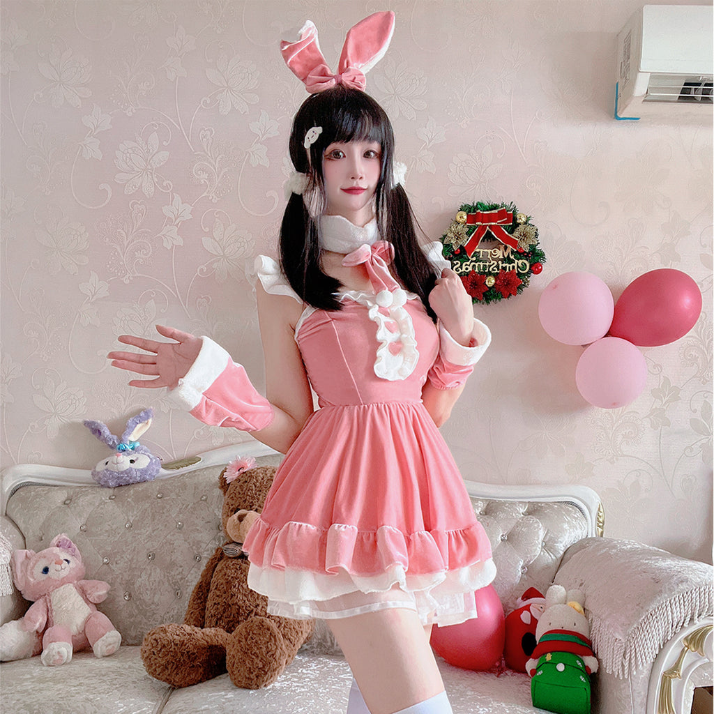 Pink Bunny Costume Dress