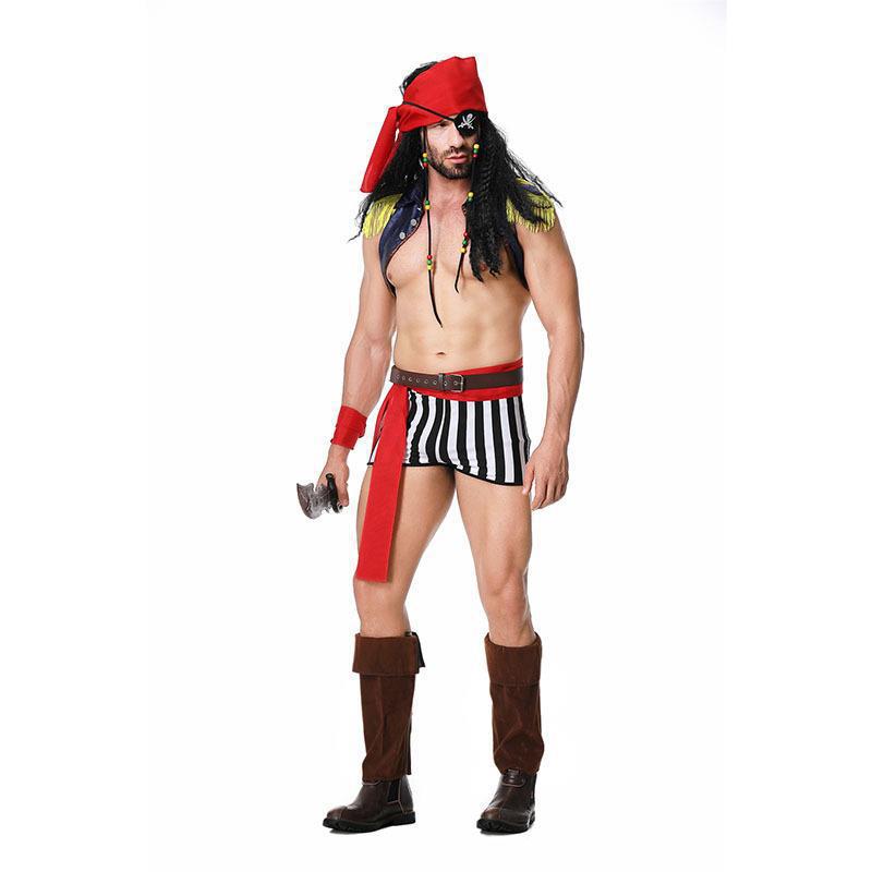Men's Caribbean Pirate Costume