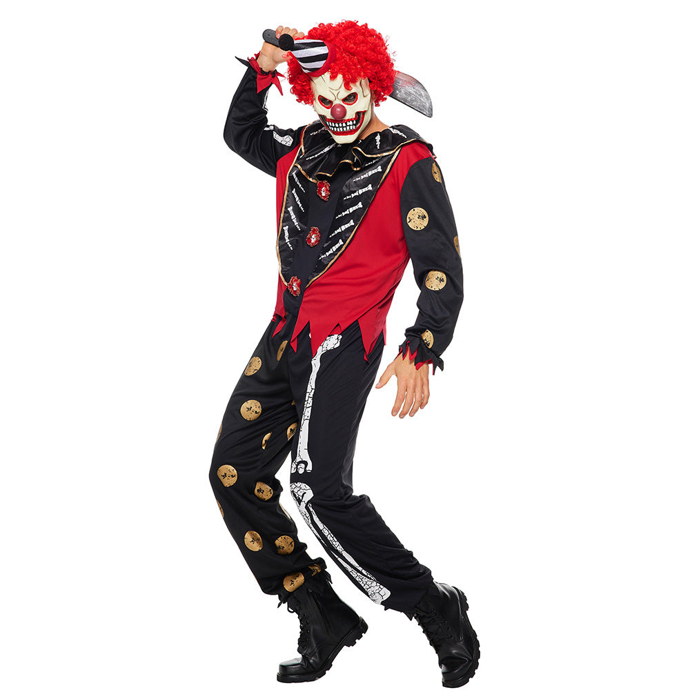 The new Halloween skeleton costume is available for the Joker stage costume