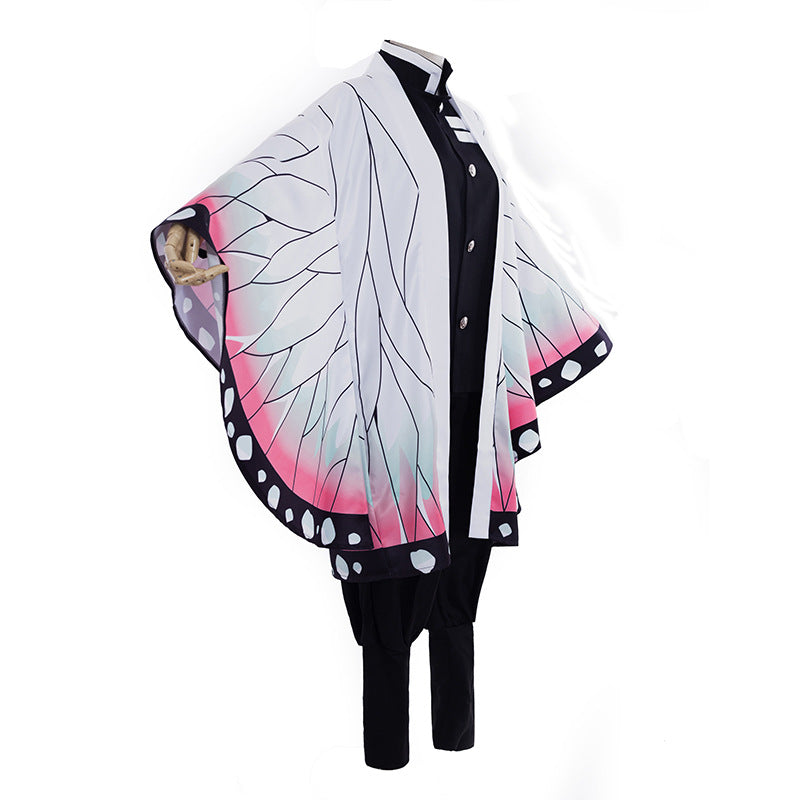 Sword of Ghost cos adult children butterfly endure cos full set of feather weave ghost killing team uniform moth eaten cosplay outfit