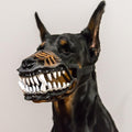 Dinosaur Dog Mask with Moving Teeth