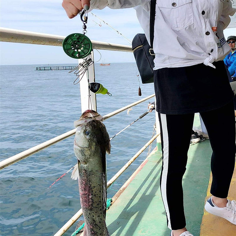 Stainless Steel Fishing Clip Set with Floats