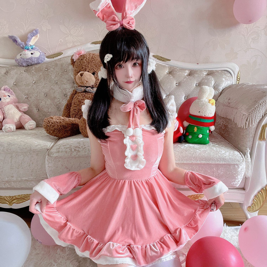 Pink Bunny Costume Dress