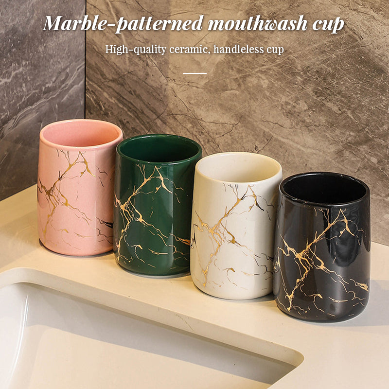 Ceramic Couple Tumbler Set