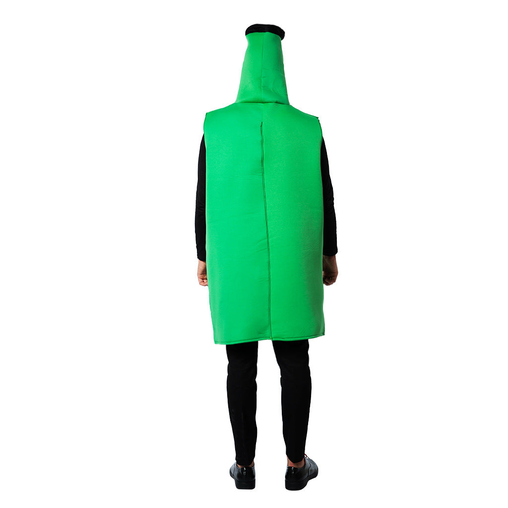 Stock Halloween new beer costume adult costume party campus costumes fun stage costumes