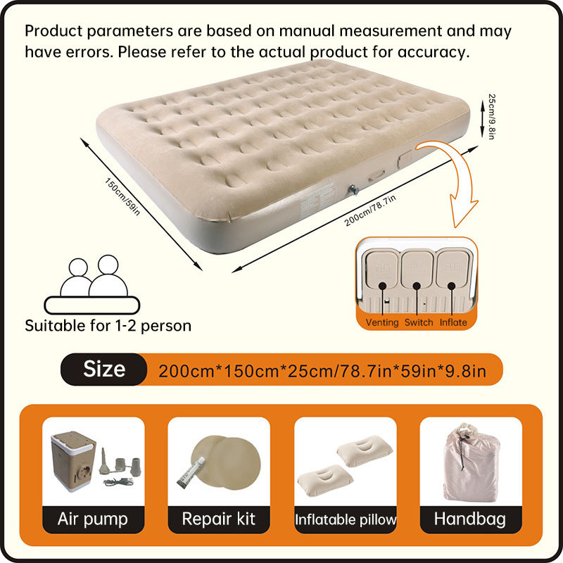 One-Touch Self-Inflating Camping Mattress