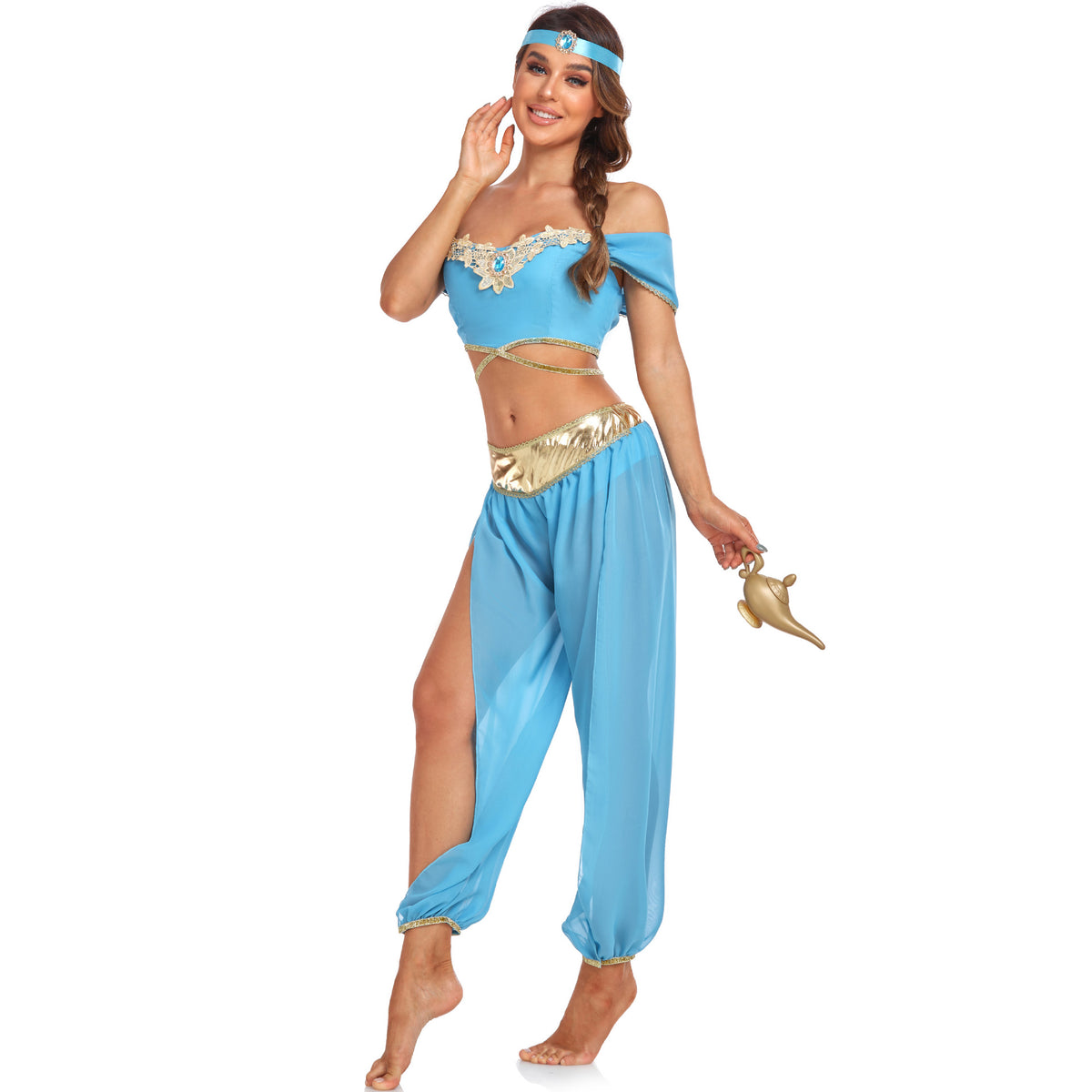 Jasmine Princess Cosplay Dress