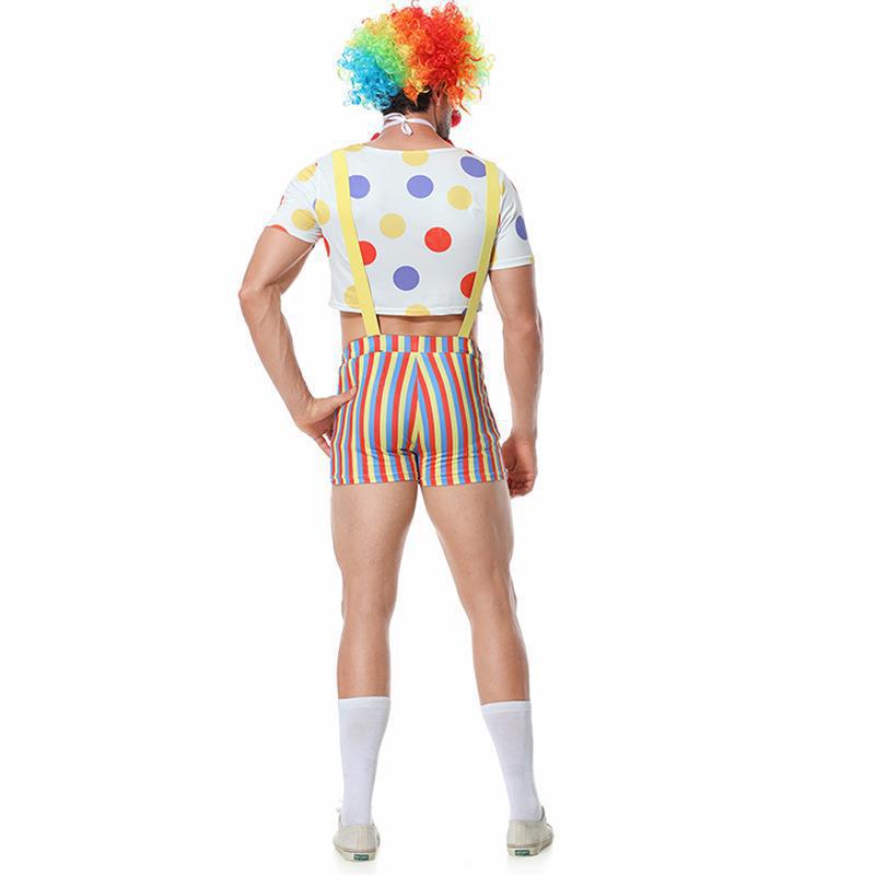 Men's Clown Costume Underwear Set