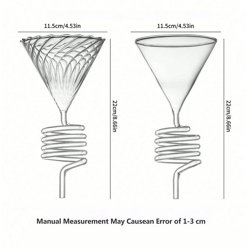 Spiral Cooling Pour-Over Coffee Dripper Stand