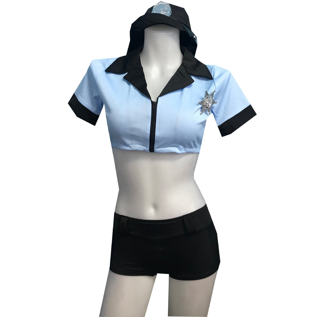 Women's Police Cosplay Costume