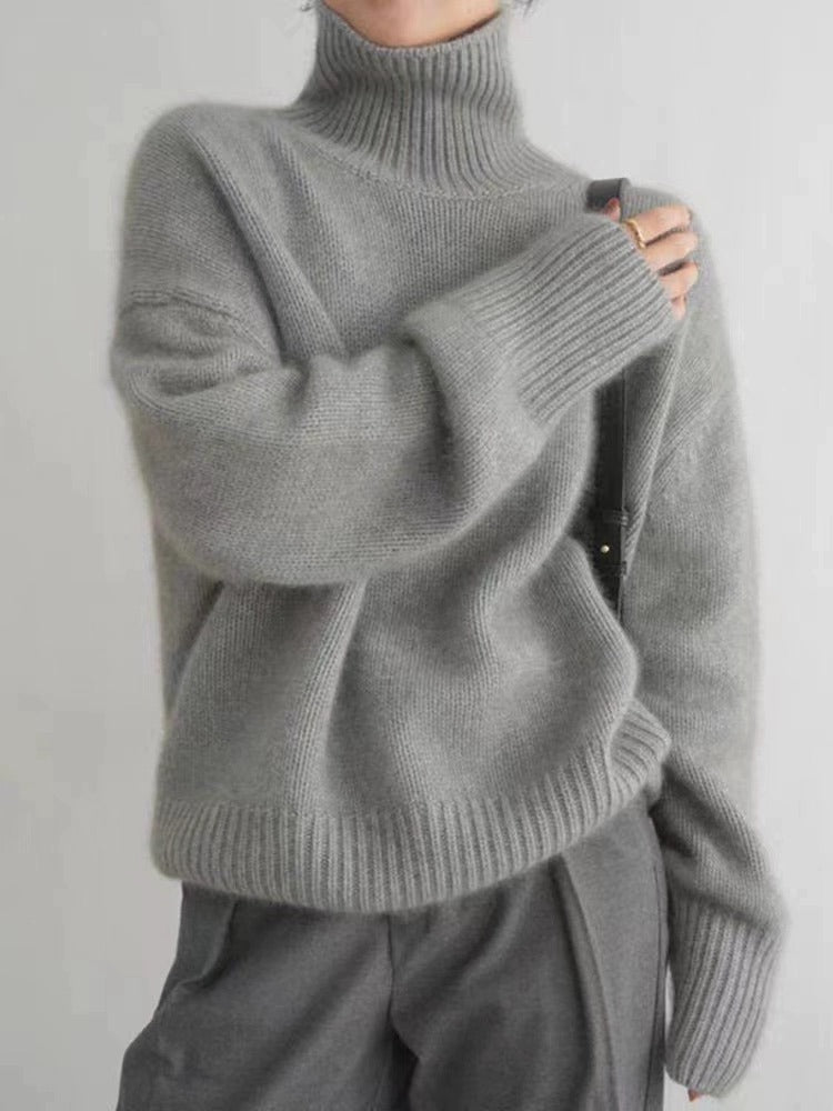 Women's Thick Turtleneck Sweater
