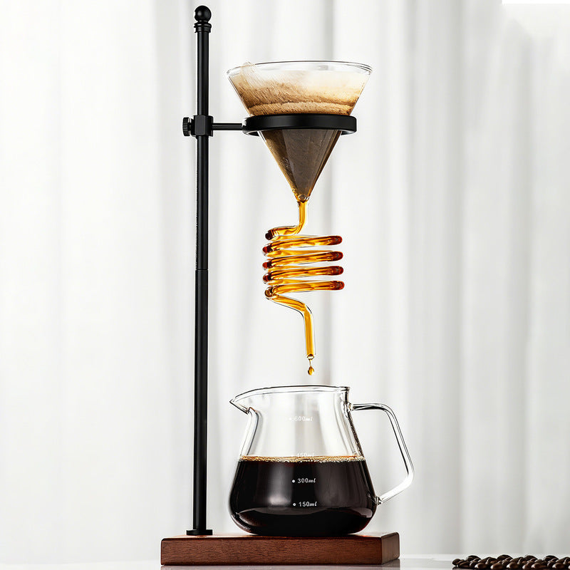 Spiral Cooling Pour-Over Coffee Dripper Stand