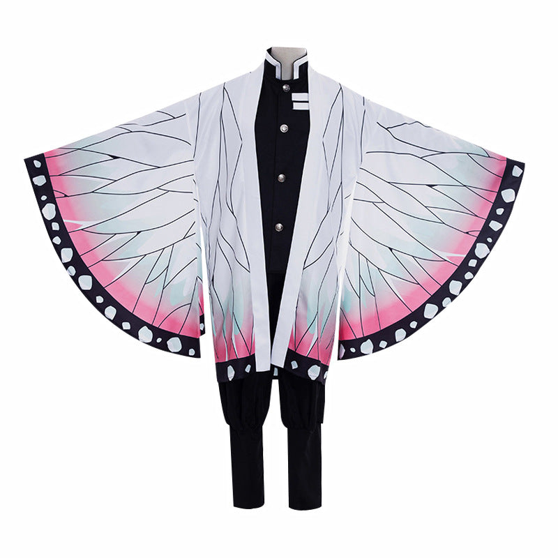 Sword of Ghost cos adult children butterfly endure cos full set of feather weave ghost killing team uniform moth eaten cosplay outfit
