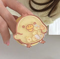 Kawaii Fashion Cartoon Rilakkuma Magnetic Phone Case for iPhone 15 16 17 15 Pro 16 Pro 17 Pro Max Cover With Magsafe Stand Cases