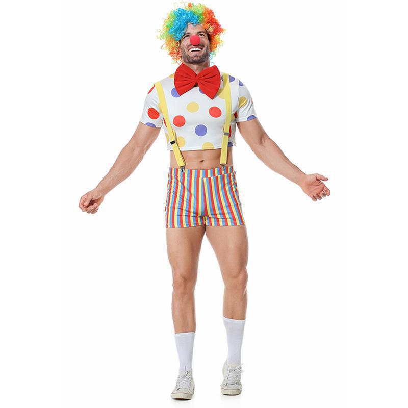 Men's Clown Costume Underwear Set