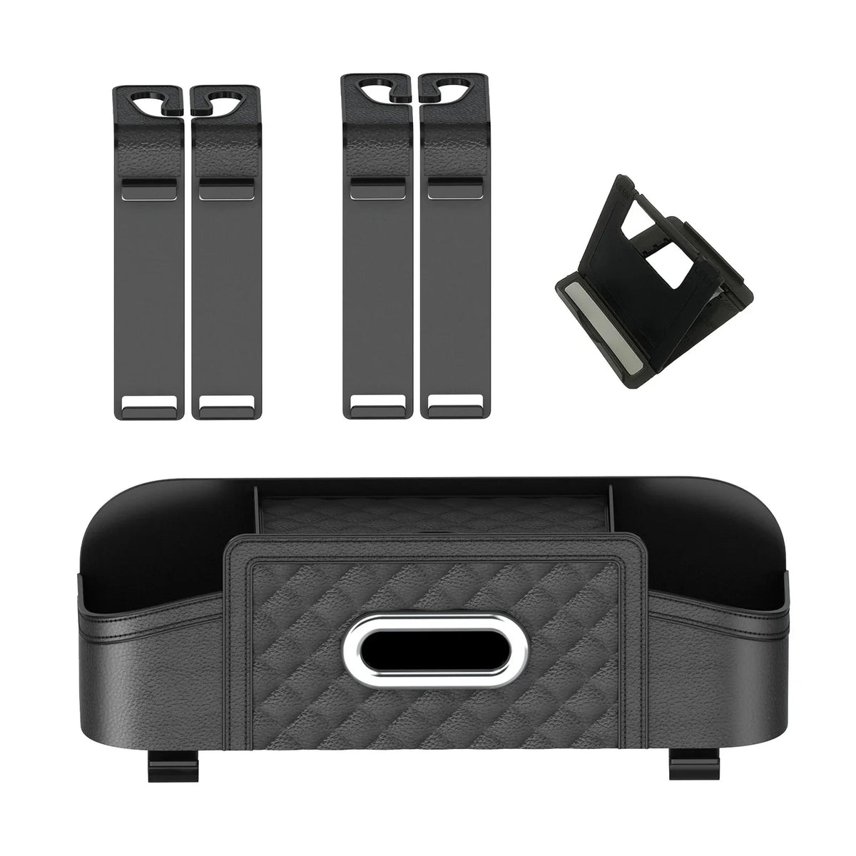 Car Backseat Organizer with Cup & Tissue Holder