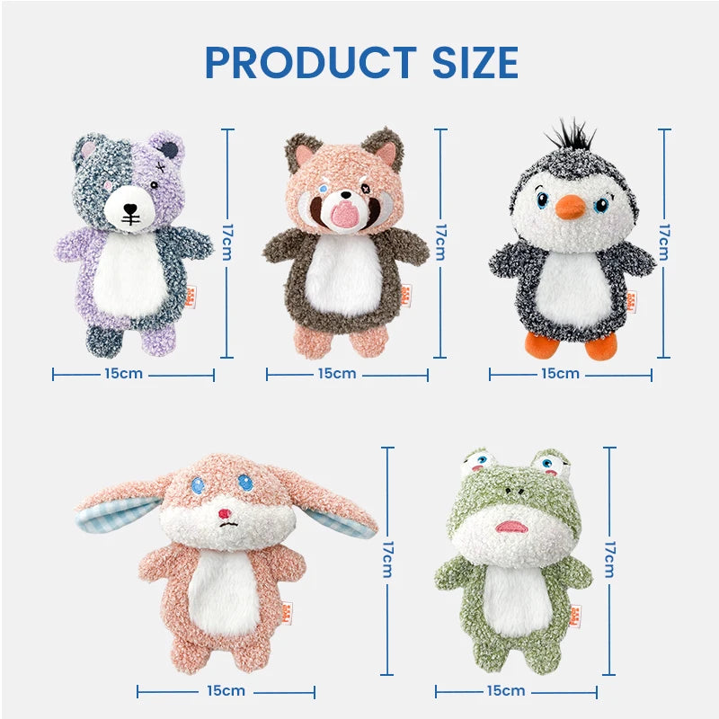 Small Animal Plush Squeaky Dog Toy
