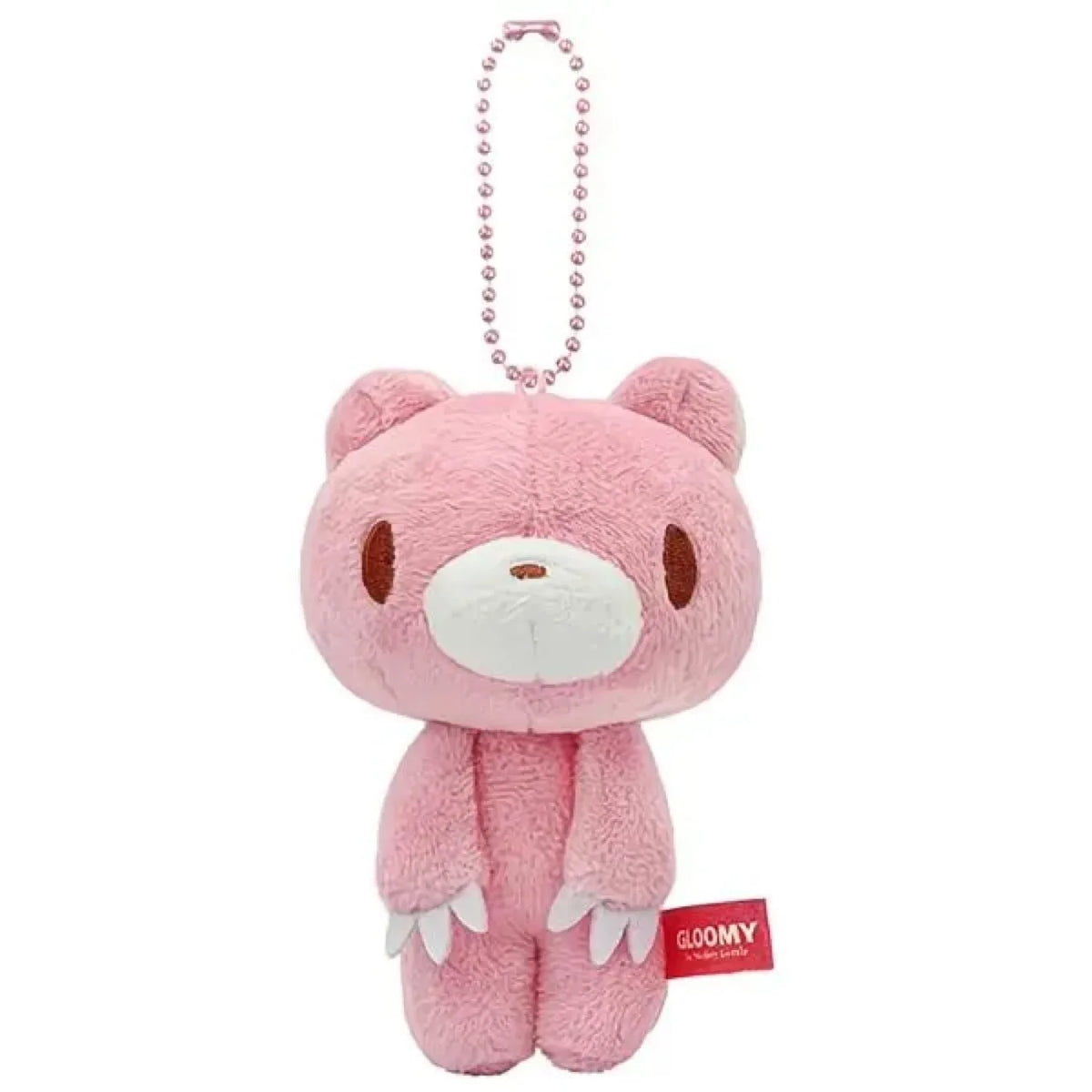 Gothic Bloody Bear Plush Bag Charm Keychain