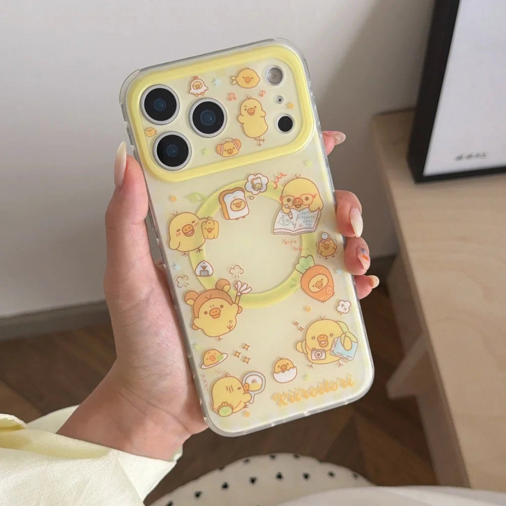 Rilakkuma MagSafe Stand iPhone Case