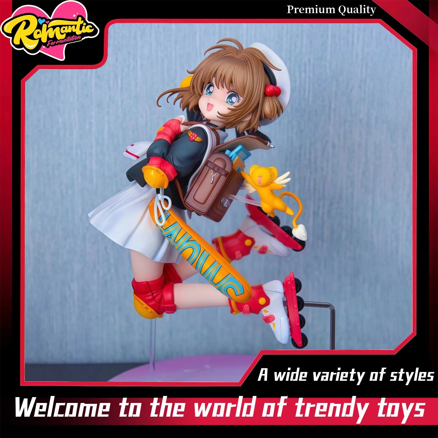 Sakura Kinomoto - Magical Girl Anime GK Model Figurine, Trendy Toy, Statue, Merchandise, Table Decoration, Birthday Gift