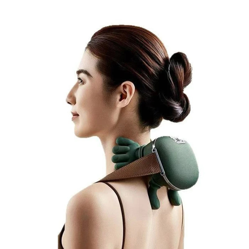 USB-Rechargeable 6D Neck & Shoulder Massager