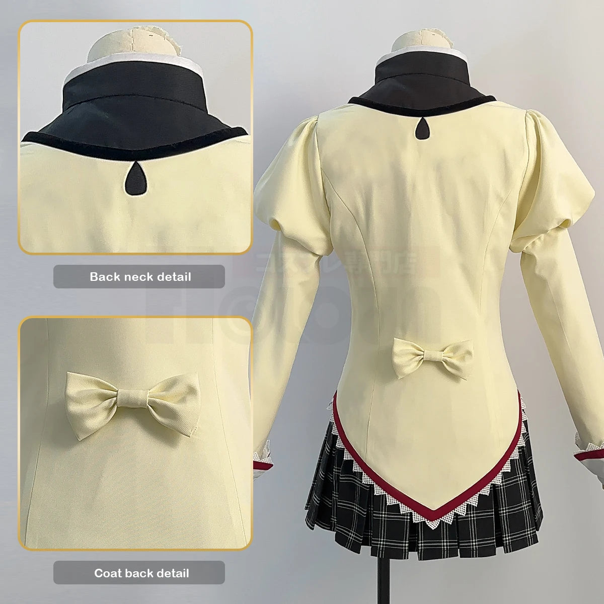 HOLOUN Puella Magi Madoka Magica Anime Kaname Madoka Cosplay Costume Jk Skirt Shirt Akemi Homura Tomoe Mami Miki Sayaka Sakura