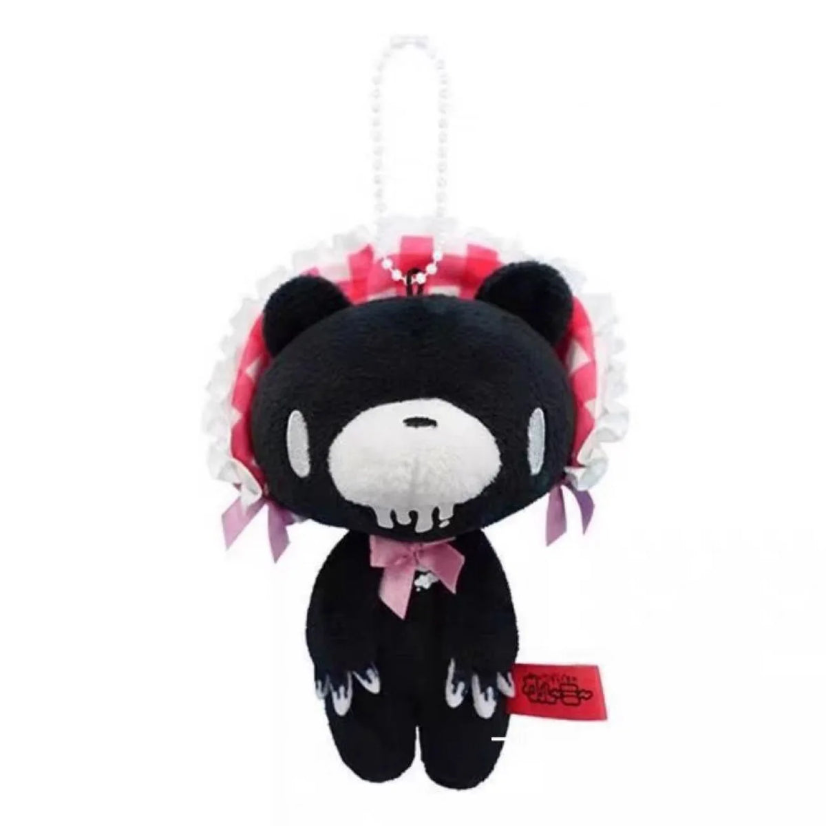 Gothic Bloody Bear Plush Bag Charm Keychain