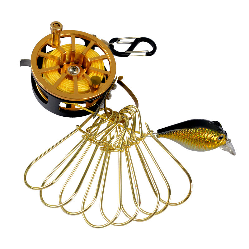 Stainless Steel Fishing Clip Set with Floats