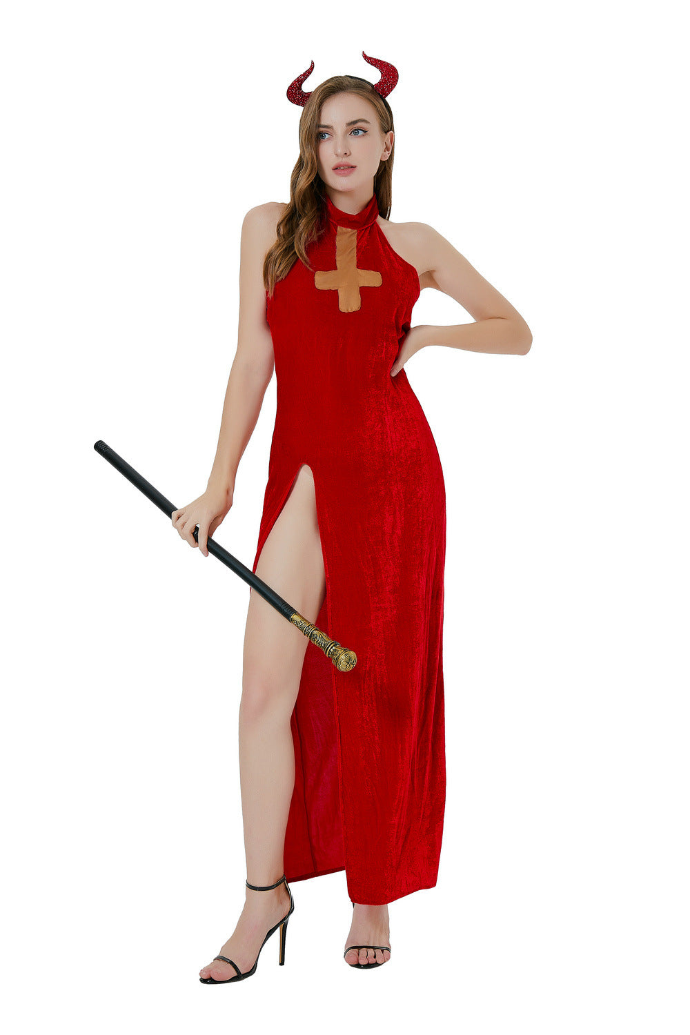 Dark Devil Nun Costume Dress