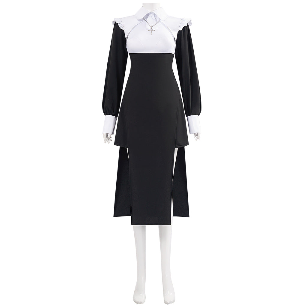 Women's Nun Cosplay Costume