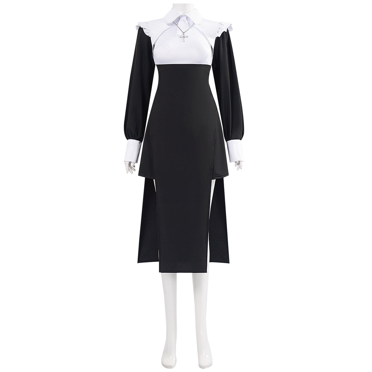 Women's Nun Cosplay Costume