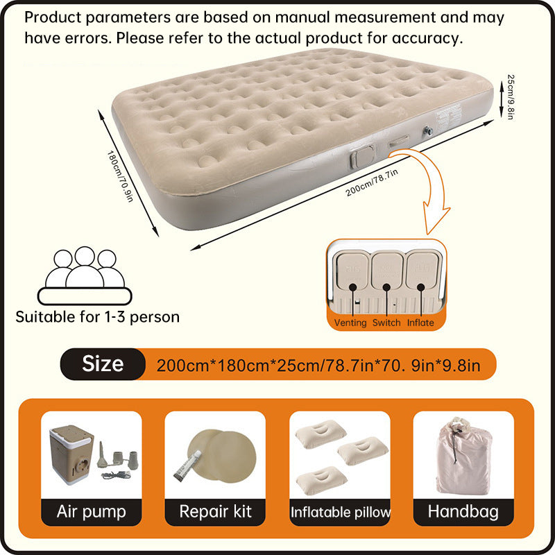 One-Touch Self-Inflating Camping Mattress