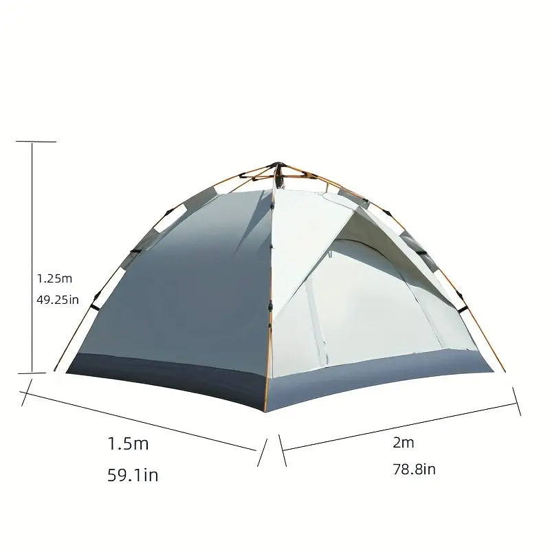 3-4 Person Automatic Pop-Up Tent