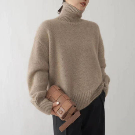 Women's Thick Turtleneck Sweater