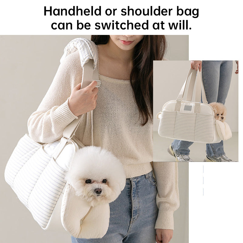 Winter Cat Carrier Shoulder Bag