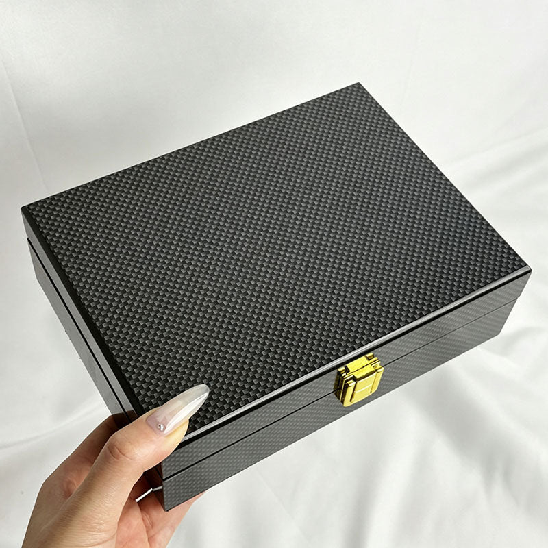 Locking Wooden Jewelry Box