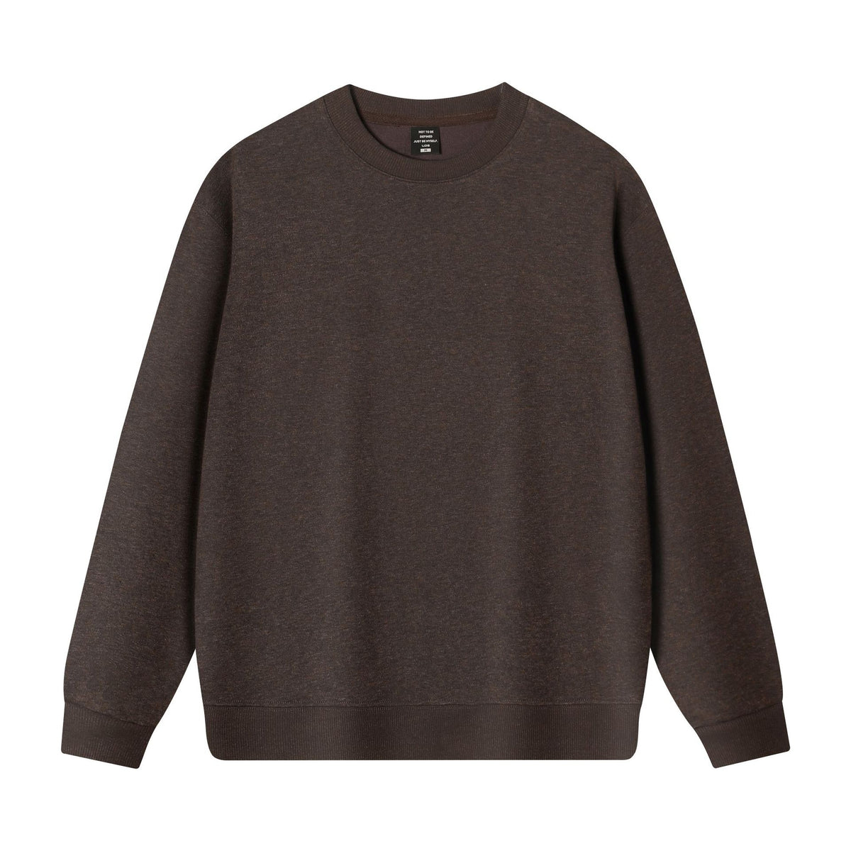 Loose Crewneck Long-Sleeve Sweatshirt