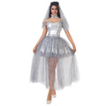 Gothic Witch Ghost Bride Dress