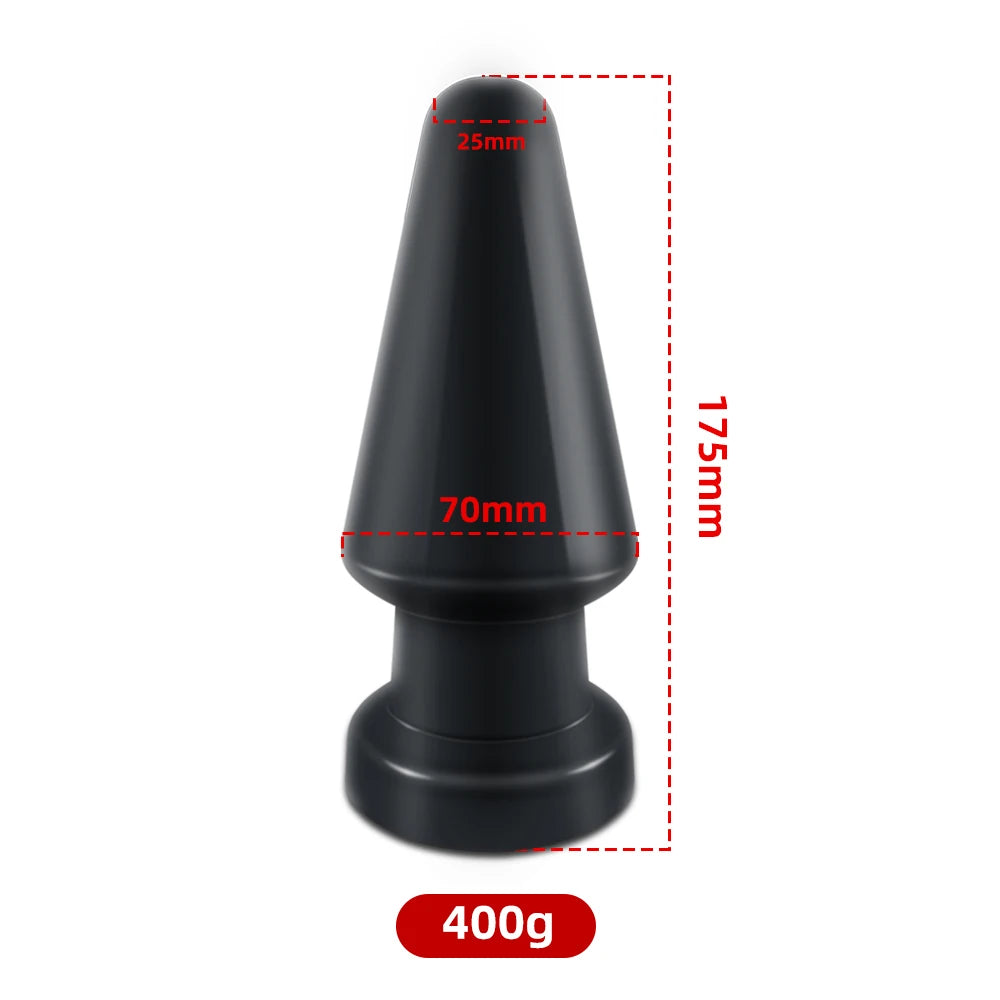 Large Beaded Anal Plug